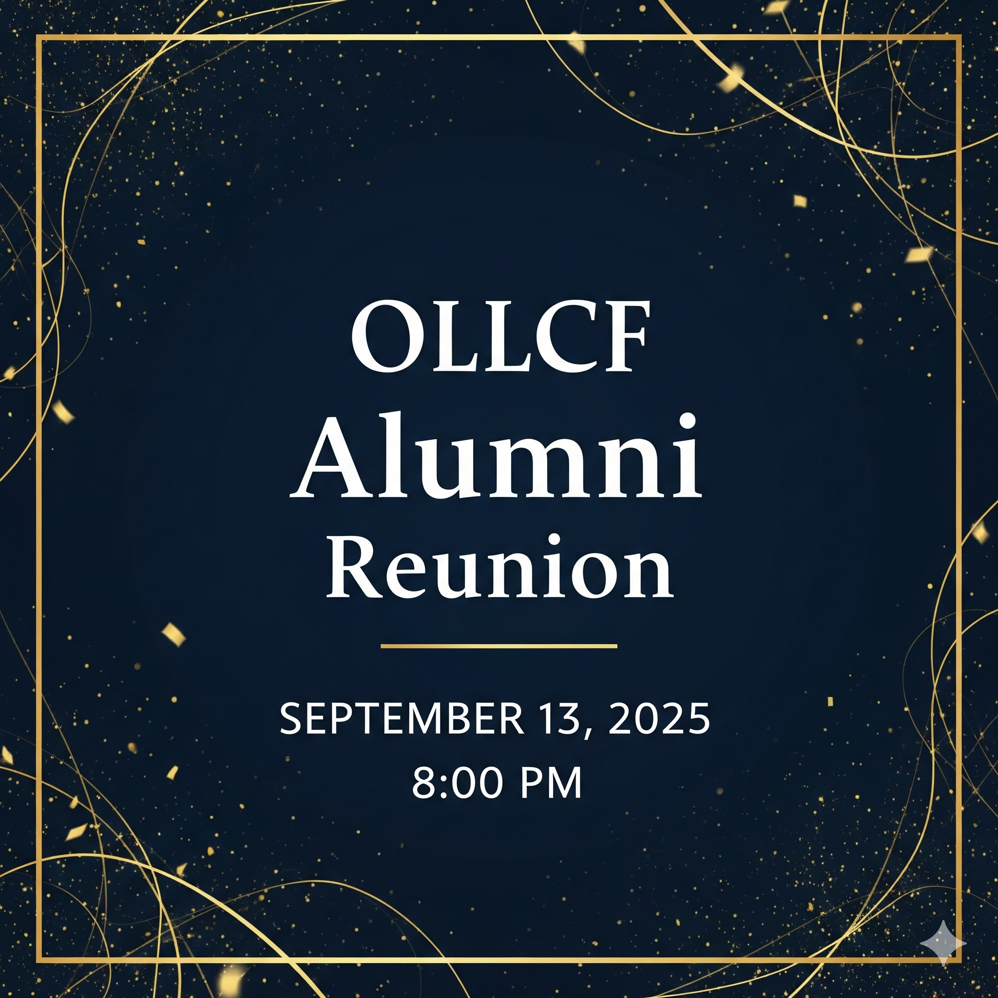 Grand Alumni Homecoming Invitation